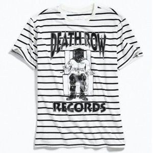 Death Row Records Striped Tee